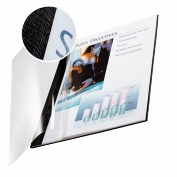 Leitz impressBIND soepele omslag 14 mm Zwart 10 stuks
