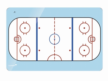 ACCENTS Linear whiteboard - IJshockey