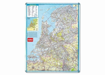Nobo magnetische wandkaart Nederland