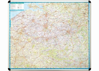 Nobo magnetische wandkaart België