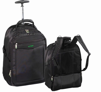 New York Notebook trolley rugtas 15.4" zwart