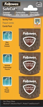 Fellowes SafeCut™ vervangende snijmessen - 3 pack