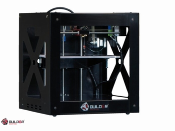 3D printer Builder dual inclusief display Zwart