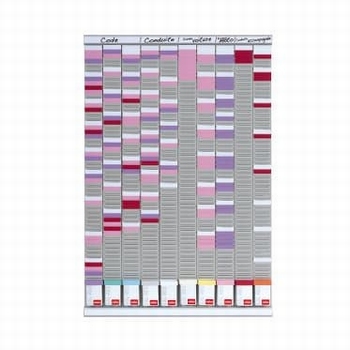Nobo Planbord met T-kaarten Projectplanner 10 kolom 54 sleuf