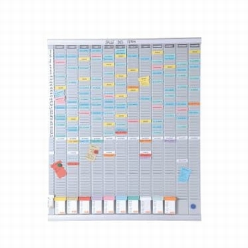 Nobo Planbord met T-kaarten Jaarplanner 13 kolom 54 sleuf