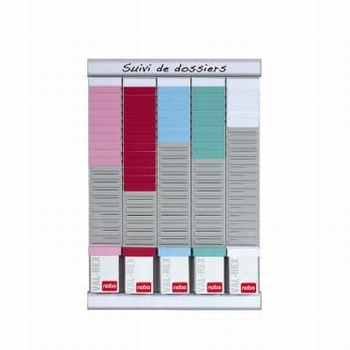 Nobo Planbord met T-kaarten Weekplanner 5 kolom 24 sleuf