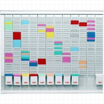 Nobo Planbord met T-kaarten 12 maanden