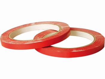 Zakkensluiter tape 9mm x 66m Rood