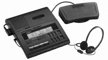 Sony BM-77T dicteer-/ uitwerkappraat