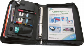 WEDO Schrijfmap A4 kunstleder Zwart