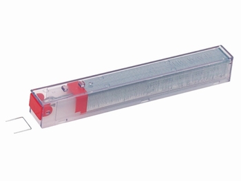 Leitz nieten cassette K12 rood 26/12 verzinkt 5x210 stuks