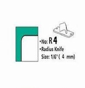 Rondhoekmes Regur Trimmit R-4 van 4.0 mm