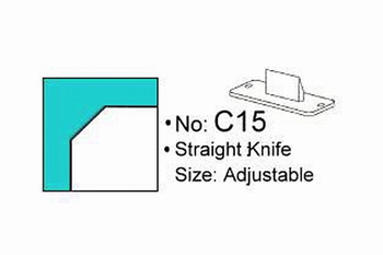 Rondhoekmes Regur Trimmit C-15 van 15.0 mm