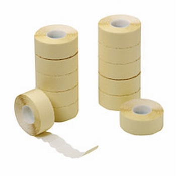 Herlitz prijsetiketten voor de prijstang 2-regels -12 rollen
