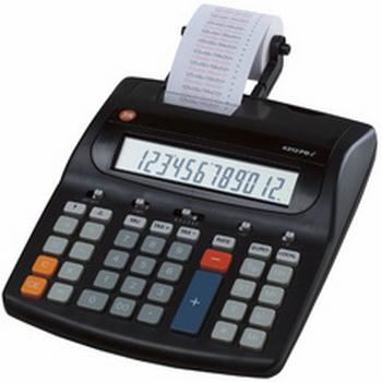 Triumph-Adler 4212 PDL  bureau - rekenmachine met telrol