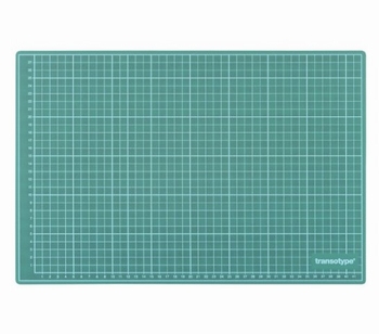 Transotype Snijmat Groen A0  1200 x 900 x 3 mm groot formaat