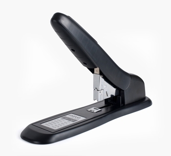 Zware HD nietmachine / blokhechter max. 210 vel zwart