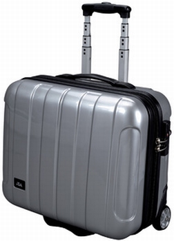 JSA Reistrolley Business-Trolley Overnight zilver