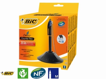 BIC Baliebalpen Pen-Desk met ketting zwart