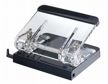 Wedo luxe acryl exclusiv perforator transparant / zwart