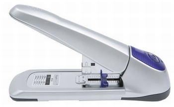 Rapesco blokhechter AV-69 nietmachine zilver/violet