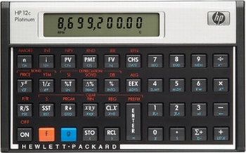 HP 12C Platinum Financiele rekenmachine - Duitse uitvoering