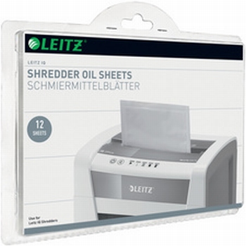 Leitz IQ Papiervernietiger Olievellen 12 vellen