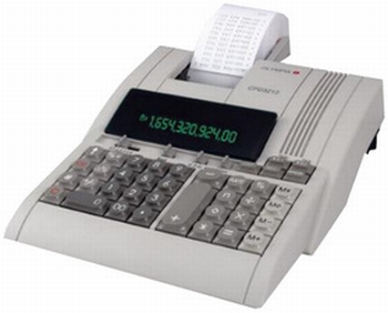 Olympia CPD-3212S bureau-rekenmachine met telrol