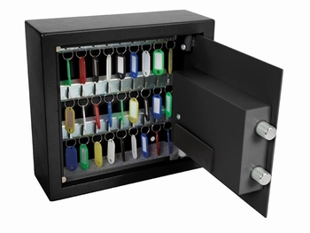 ZWARE SLEUTELKLUIS - 28 x 30 x 10 cm - 30 sleutels