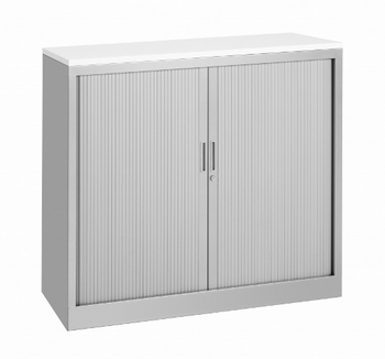 Roldeurkast 105x120x43cm incl. 2 legborden