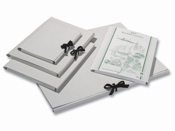 Tekenmap Folia A4 formaat blanco met lint