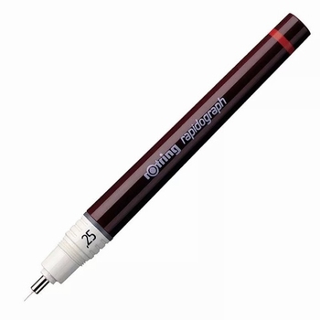 Rotring Rapidograph tekenpen navulbaar 0.25 mm