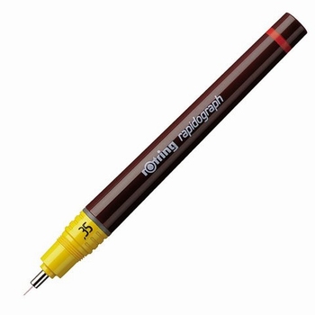 Rotring Rapidograph tekenpen navulbaar 0.35 mm