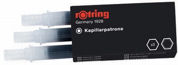 Rotring Rapidograph inktpatronen kapillair 590517 zwart