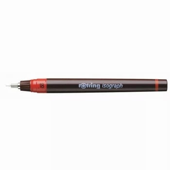 Rotring Isograph tekenpen navulbaar 0.18 mm