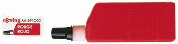Rotring tekeninkt 23 ml voor Isograph / Variant Rood