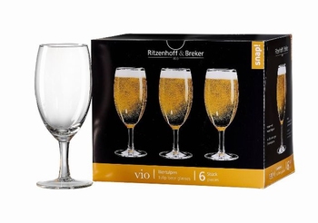 Ritzenhoff & Breker VIO Biertulpe 0.38 liter doos 6 stuks