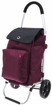 TRIOKY booschappentrolley Vik 38 liter bordeaux