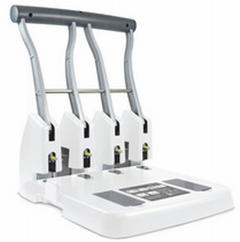 Rapesco 4-gaats perforator ECO P4400 wit 150 vel