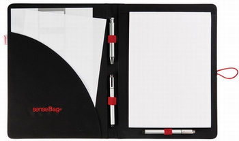 Transotype Schrijfmap / Tekenmap A4 sensebag zwart
