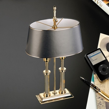 EL Casco M-665 L luxe bureaulamp Gold plated