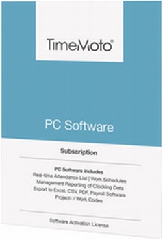 TimeMoto PC Plus Software voor Windows PC