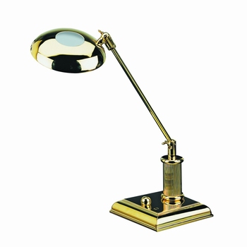 EL Casco M-666 L luxe bureaulamp Gold plated
