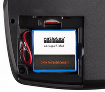 Ratiotec reserveaccu voor de Soldi Smart valsgelddetectors