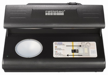 Ratiotec Soldi 185 valsgelddetector zwart