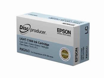 EPSON inkcartridge voor CD labelprinter PP 100 Light Cyan