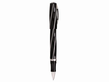 DIVINA BLACK MEDIUM FOUNTAIN PEN PD 23KT-M-