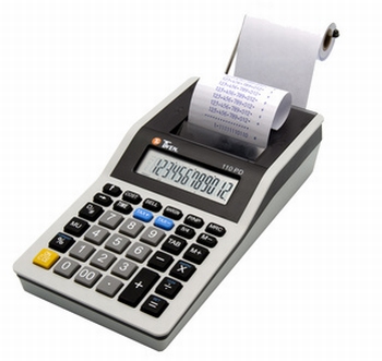 Twen bureau rekenmachine 110 PD met telrol
