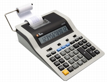 Twen bureau rekenmachine 130 PD met telrol