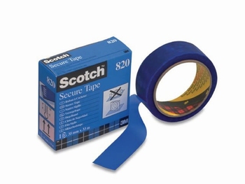3M Scotch verzegeltape 820 35mm x 33m Blauw